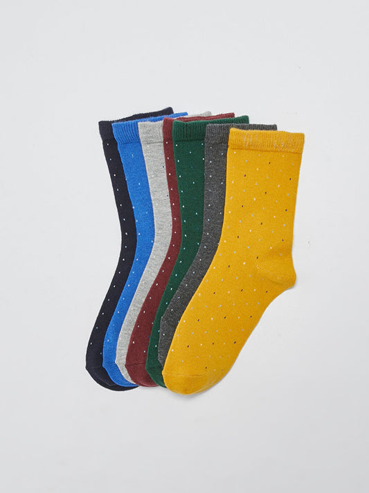 Patterned Boy Socks Pack of 7