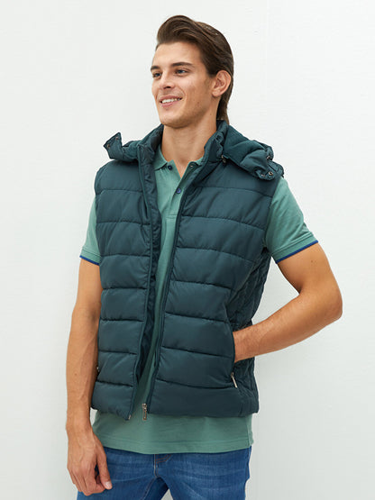 Standard Mold Hooded Men's Vest