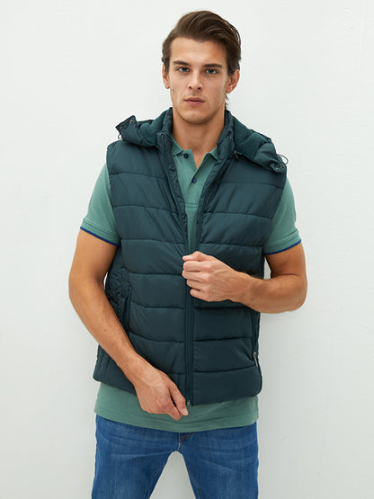 Standard Mold Hooded Men's Vest