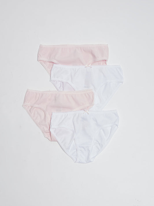 Cotton Girl's Panties 4-pack