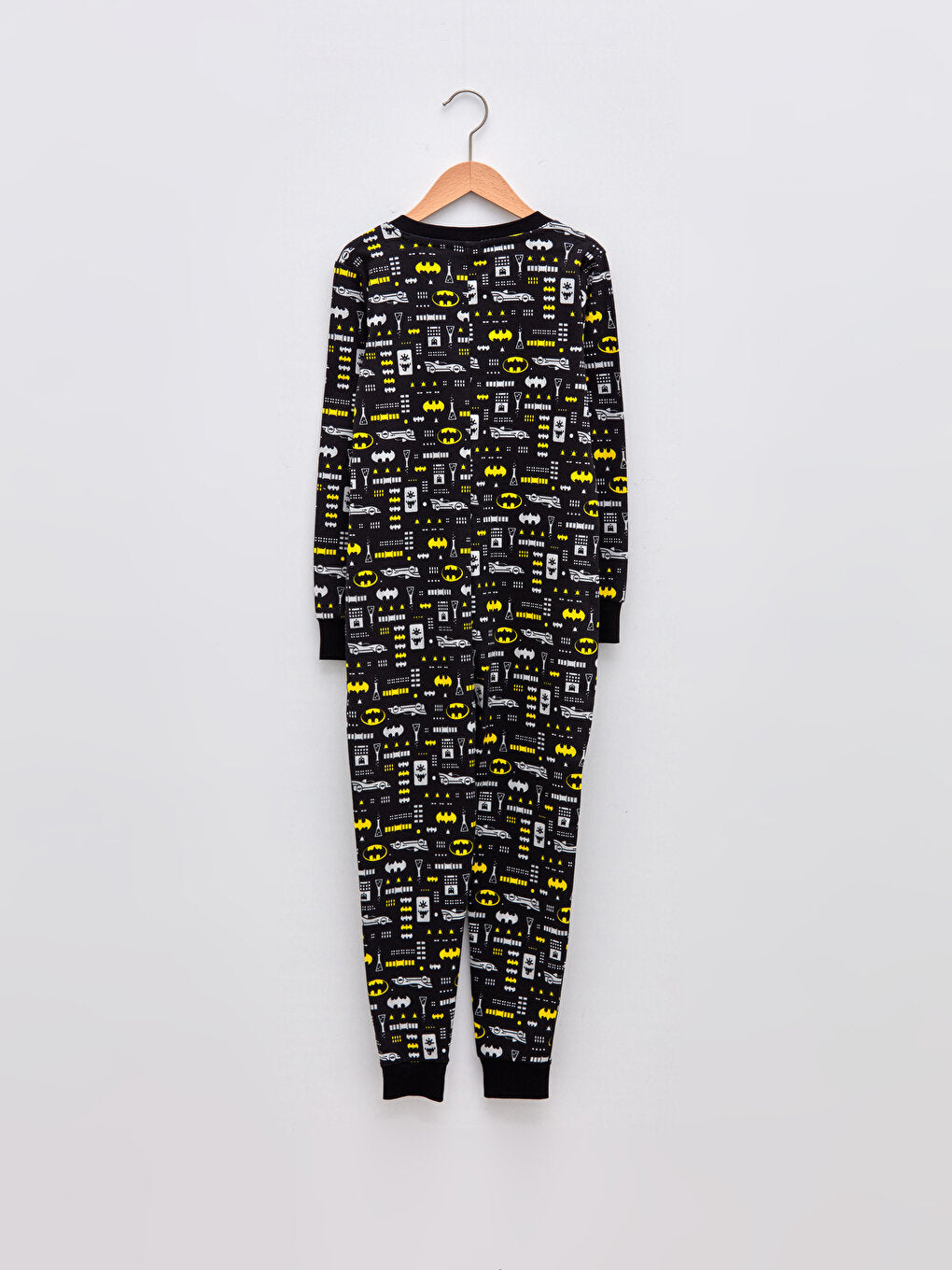 Crew Neck Long Sleeve Batman Printed Boy's Sleeping Bag