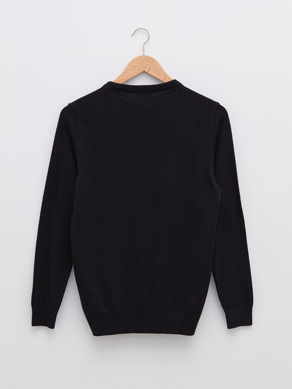 Crew Neck Long Sleeve Men's Knitwear Sweater