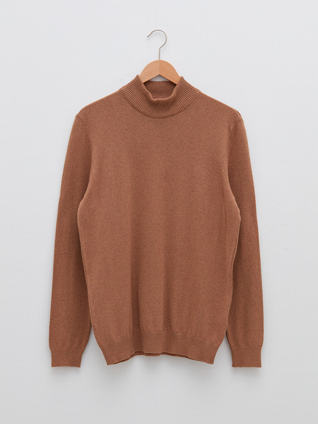 Turtleneck Long Sleeve Thin Men's Knitwear Sweater