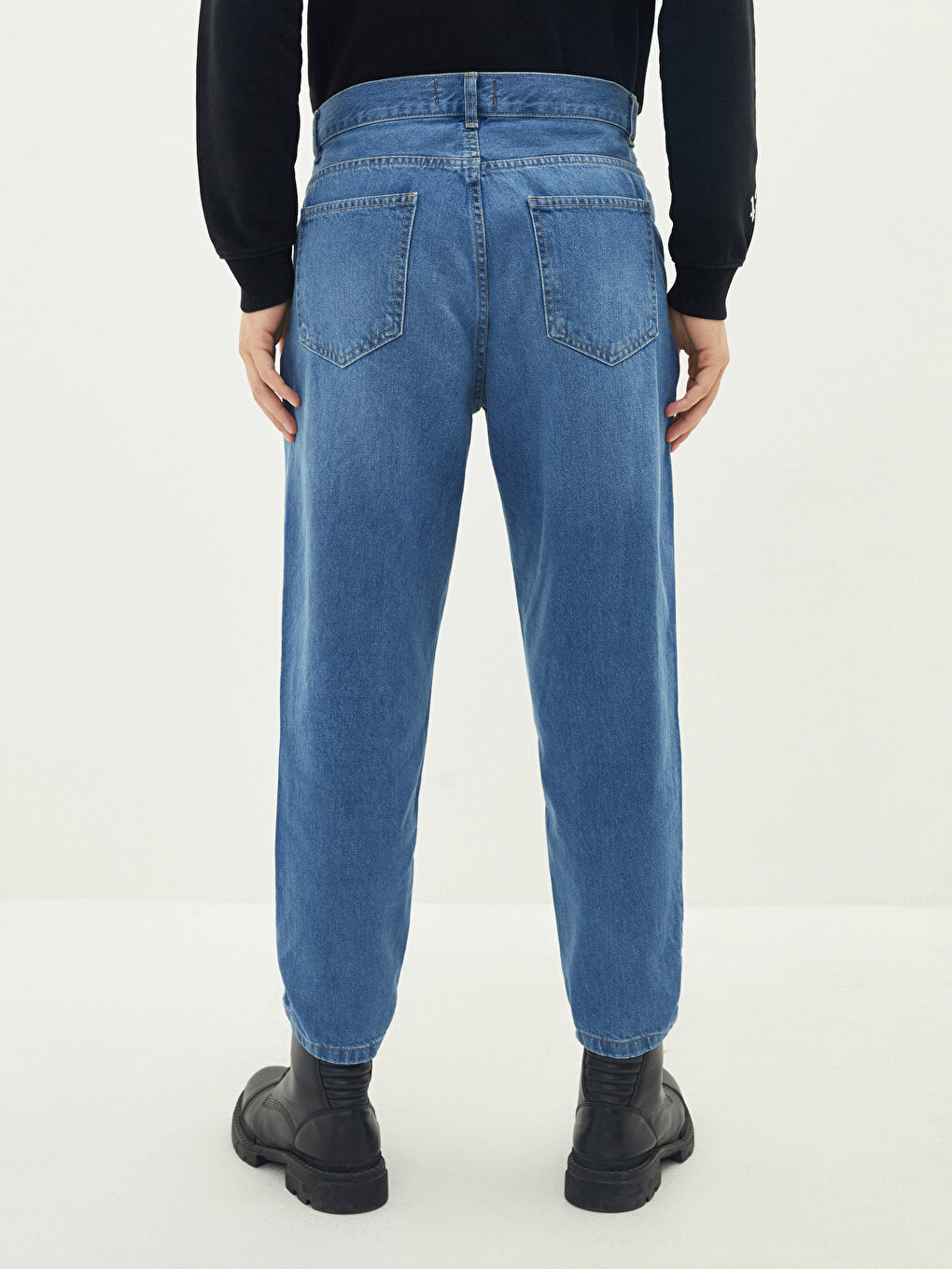 800 Balloon Fit Men's Jean Trousers