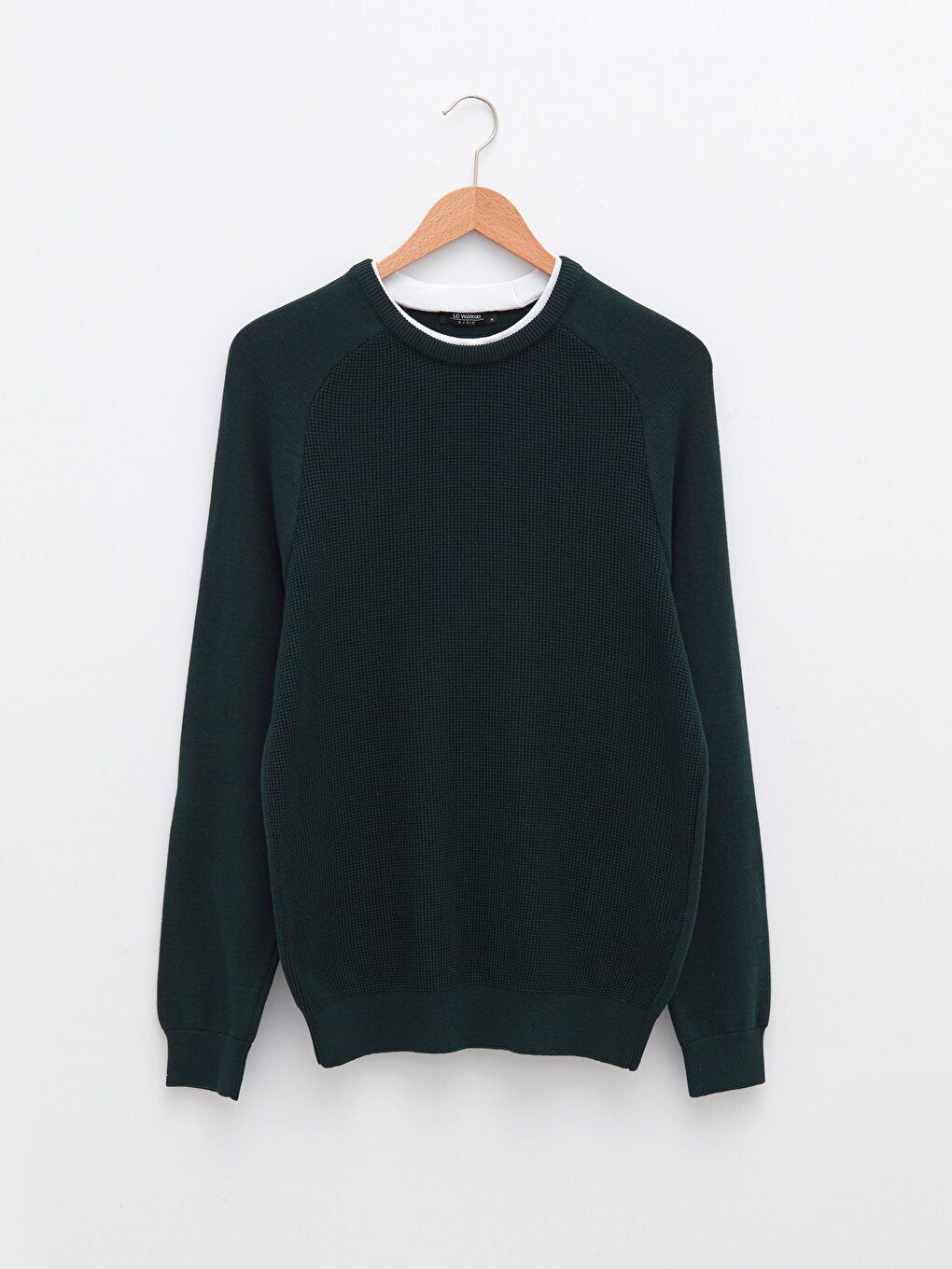 Crew Neck Long Sleeve Thin Men's Knitwear Sweater