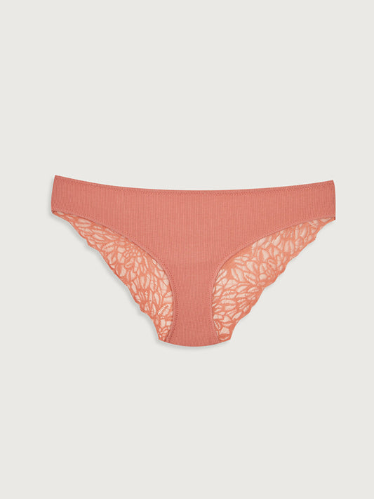 Lace Detailed Bikini Panties