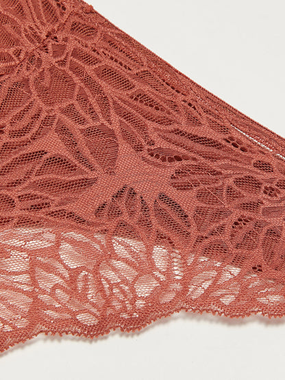 Lace Detailed Bikini Panties