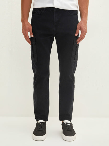 730 Carrot Pattern Men's Jean Trousers