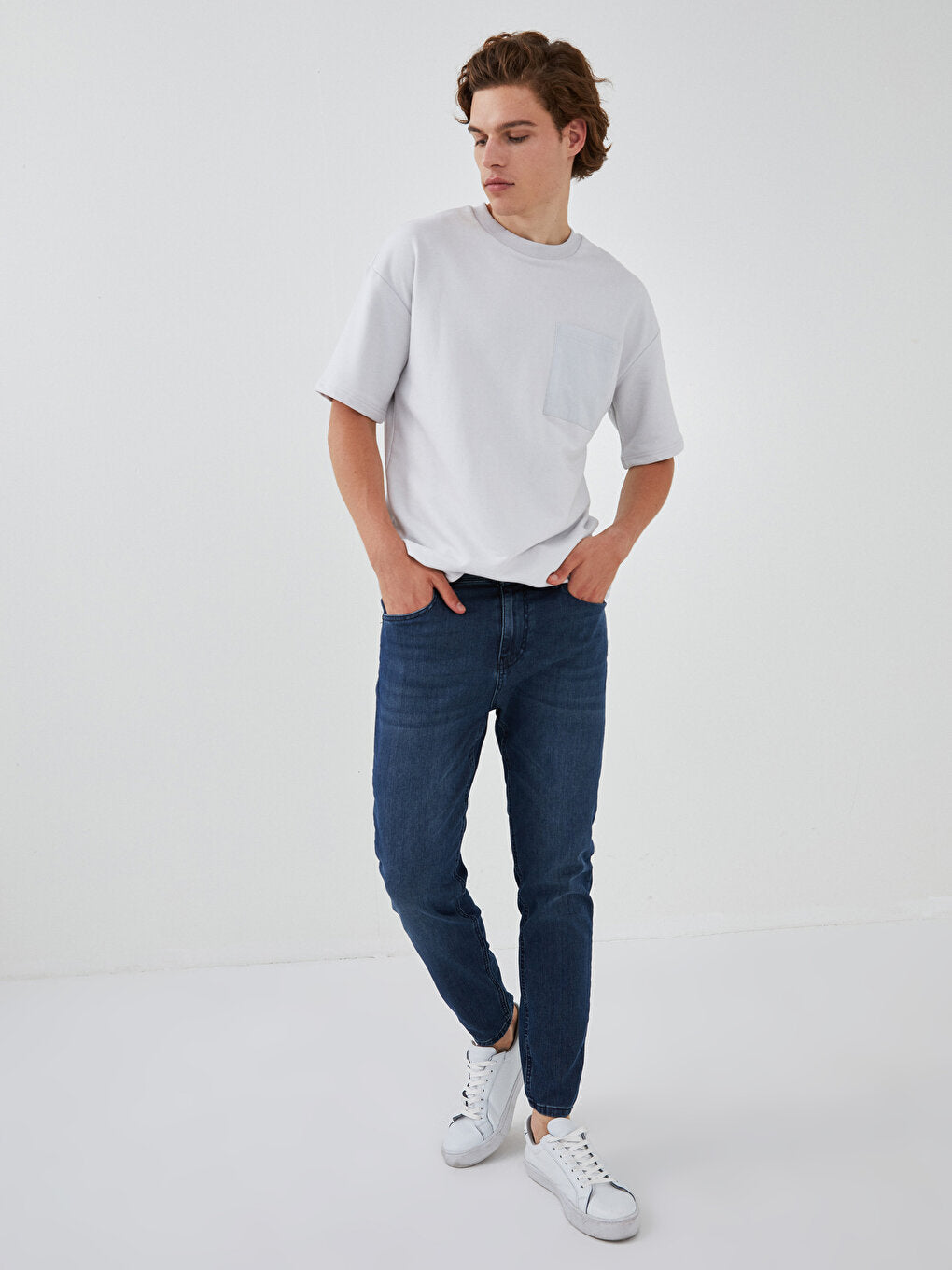 730 Carrot Pattern Men's Jean Trousers