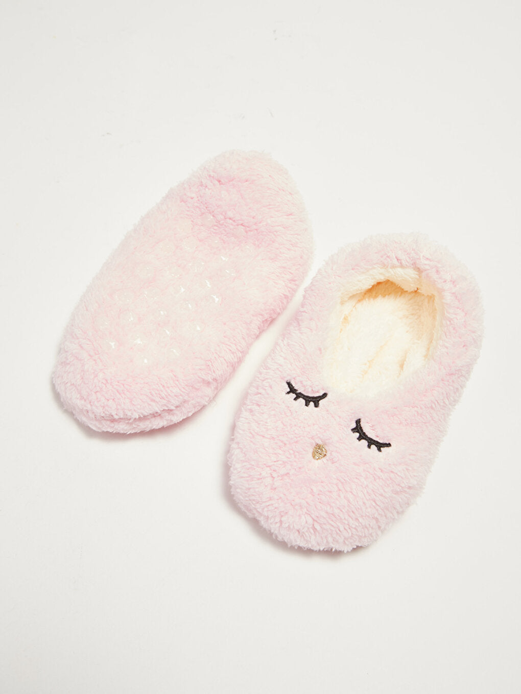 Girls' Socks and Sleeping Mask with Embroidery Detail