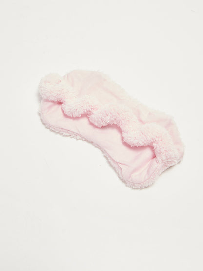 Girls' Socks and Sleeping Mask with Embroidery Detail