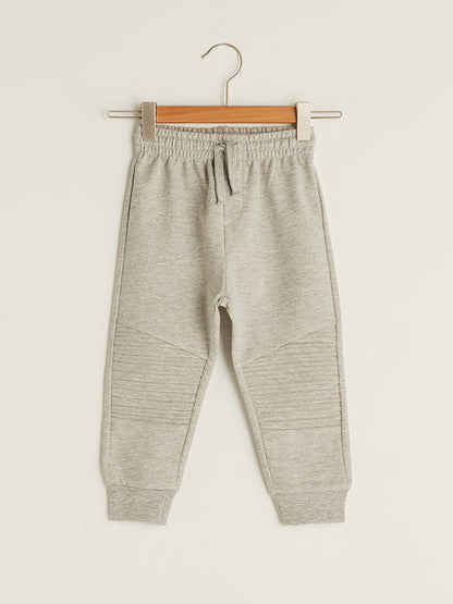 Basic Baby Boy Jogger Tracksuit Bottom with Elastic Waist