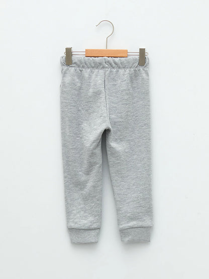 Basic Baby Boy Jogger Sweatpants with Elastic Waist