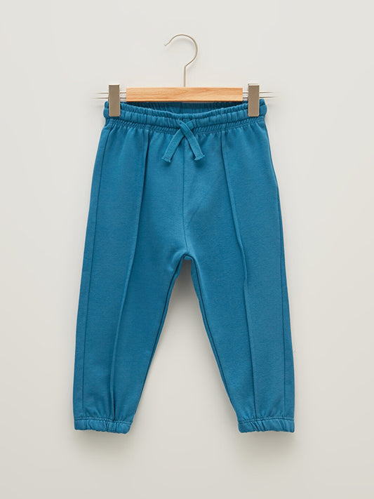 Basic Baby Boy Jogger Sweatpants with Elastic Waist