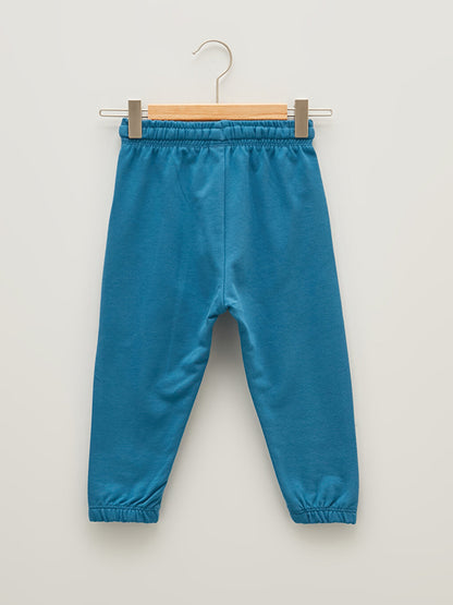 Basic Baby Boy Jogger Sweatpants with Elastic Waist