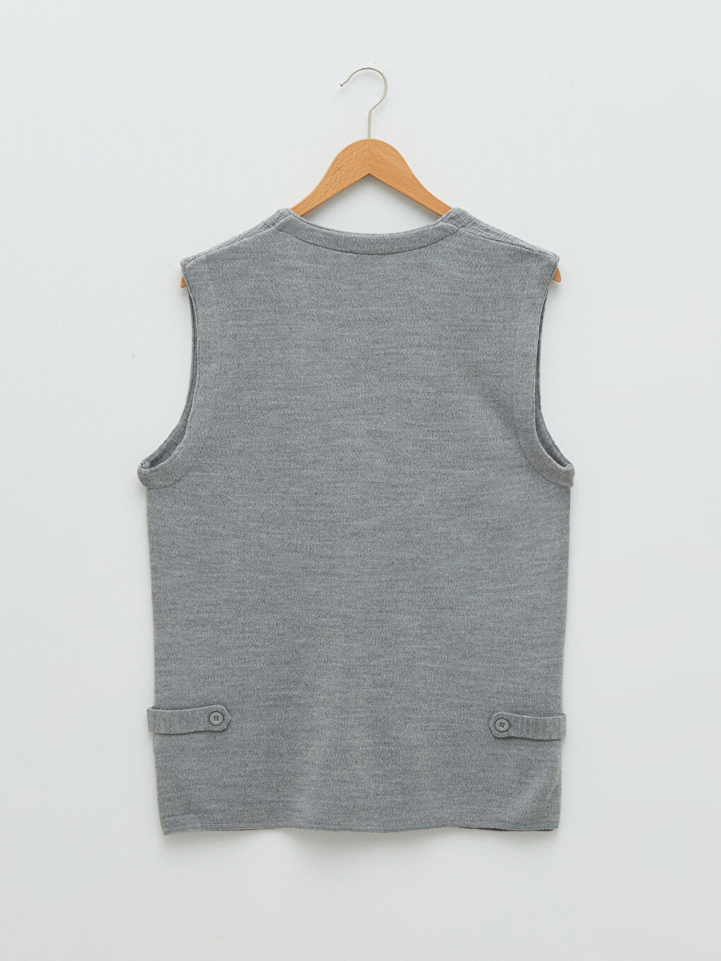 Standard Mold V-Neck Men's Knitwear Vest