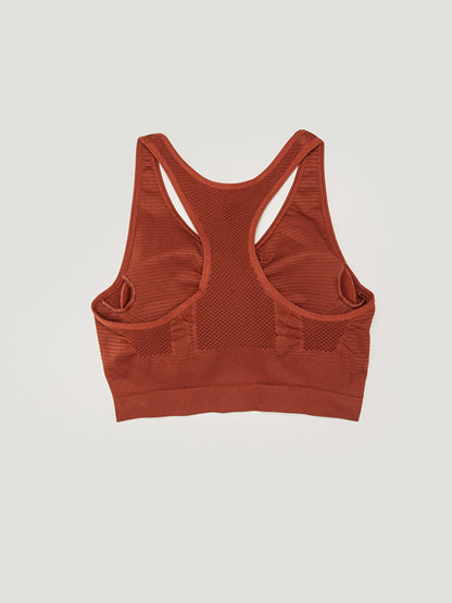 U-Neck Underwireless Padding Sports Bustier