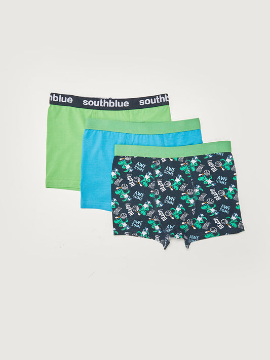 Cotton Boys' Boxer 3-pack