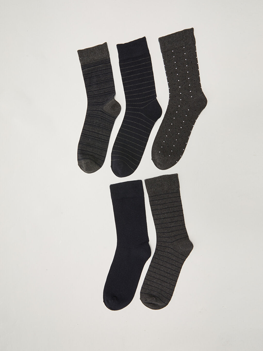 Patterned Men's Socks 5-pack