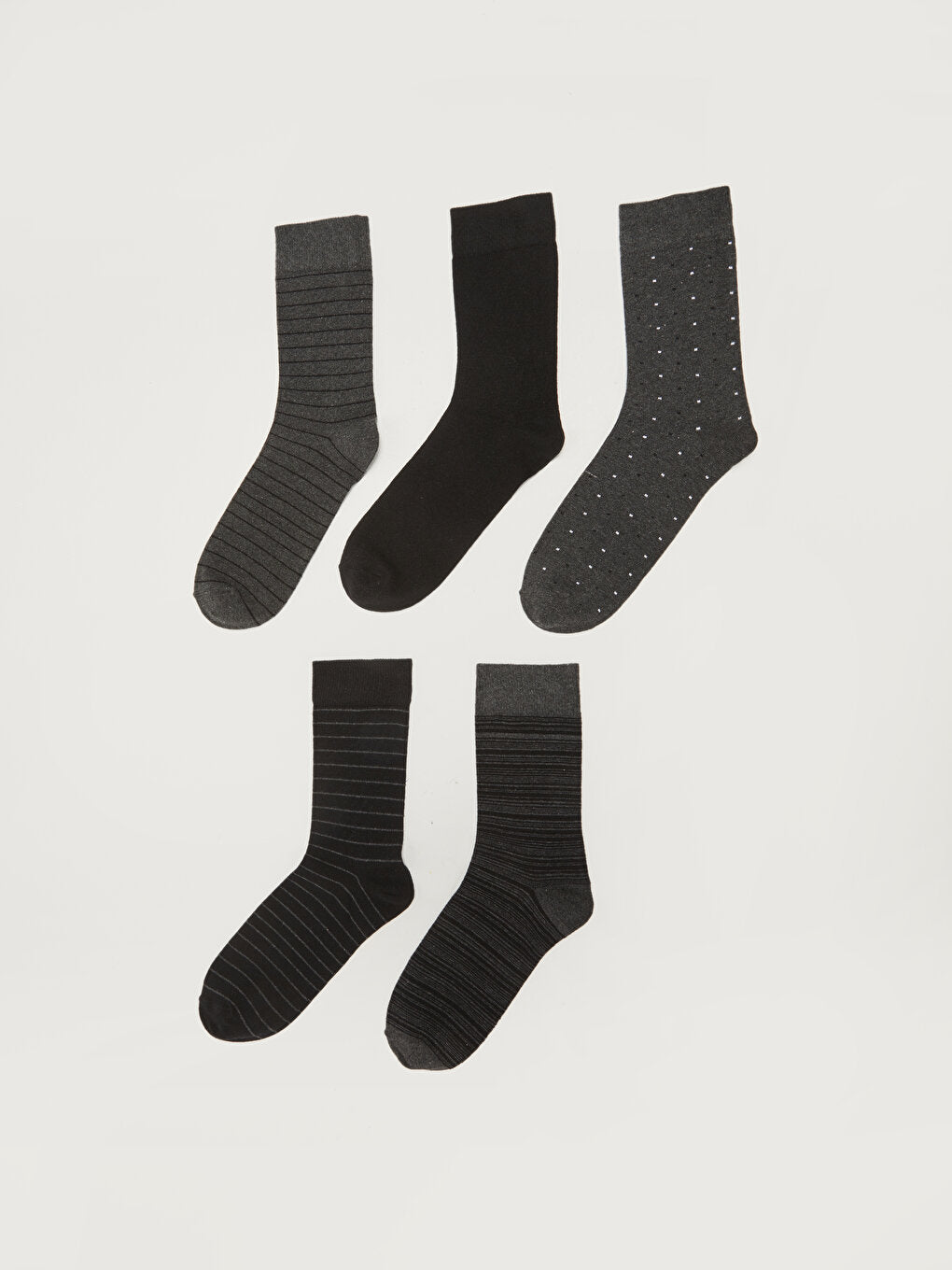 Patterned Men's Socks 5-pack