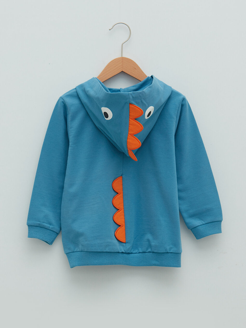 Hooded Printed Long Sleeve Baby Boy Zipper Sweatshirt