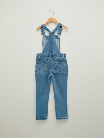 Cotton Girls' Jean Salopet