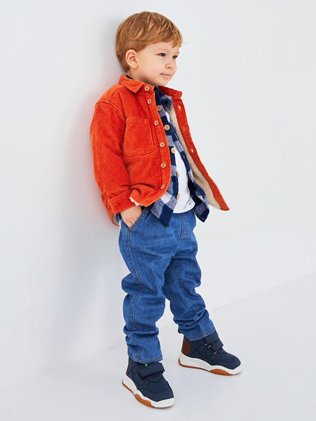 Comfort Fit Basic Baby Boy Jean Trousers