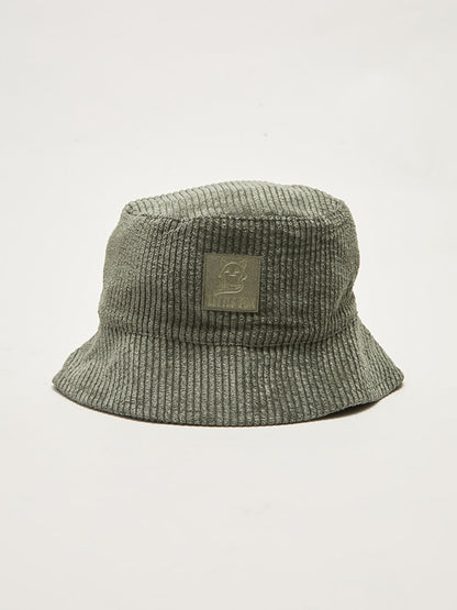 Boy's Velvet Bucket Hat