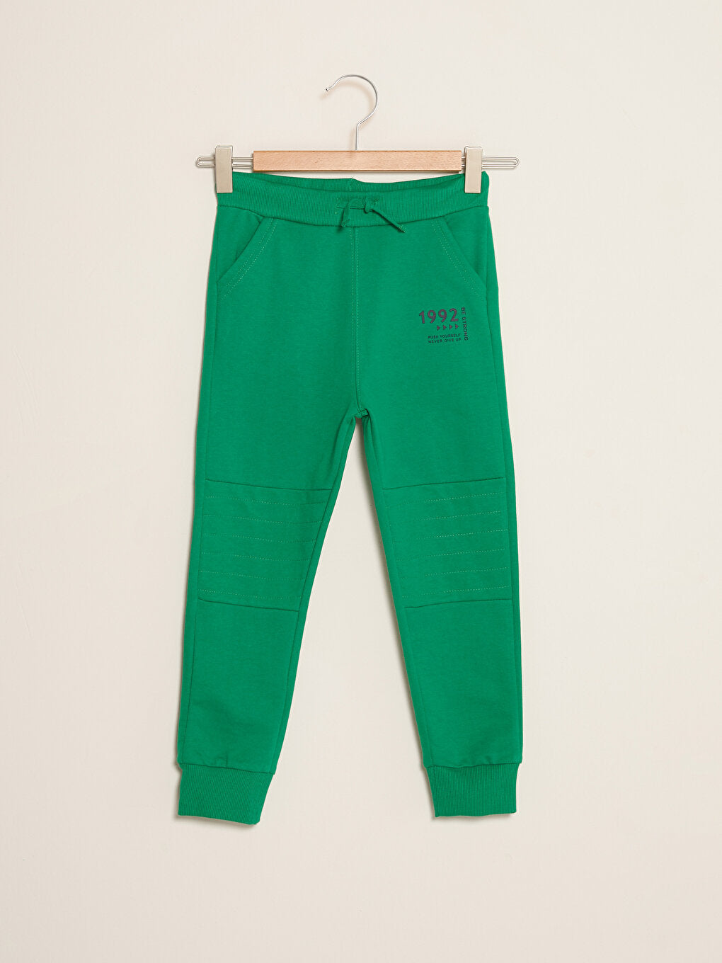 Printed Boys' Jogger Sweatpants with Elastic Waist