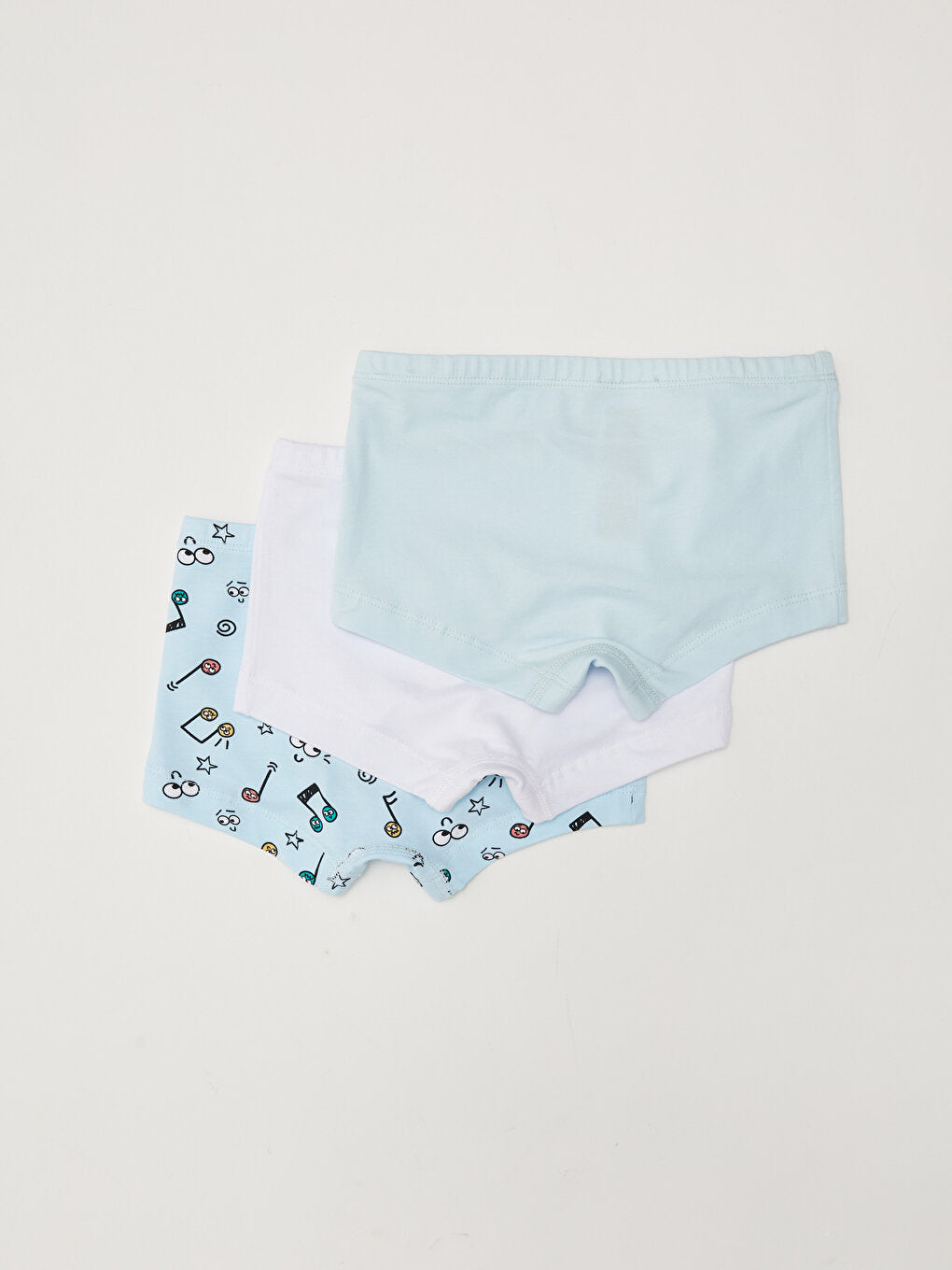 Cotton Girl's Boxer 3-Piece