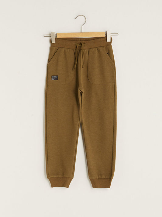 Boys' Jogger Sweatpants with Elastic Waist