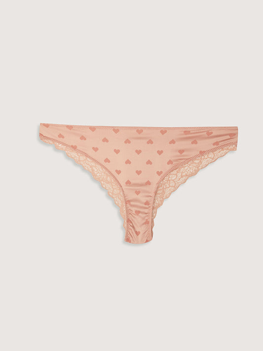 Embroidery Detailed Bikini Panties