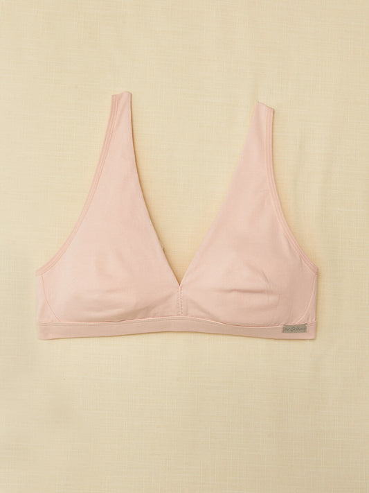 Underwire Unpadded Plain T-Shirt Bra