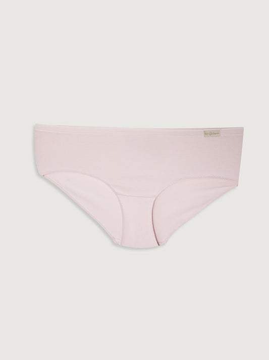 Plain Organic Cotton Hipster Panties