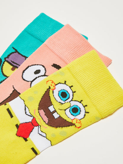 SpongeBob Printed Men's Sock Socks 3-pack