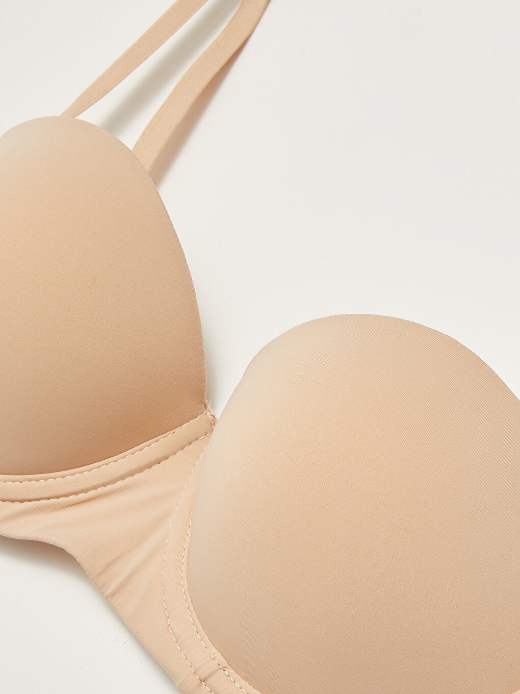 Underwire Plain Half Padded Bra