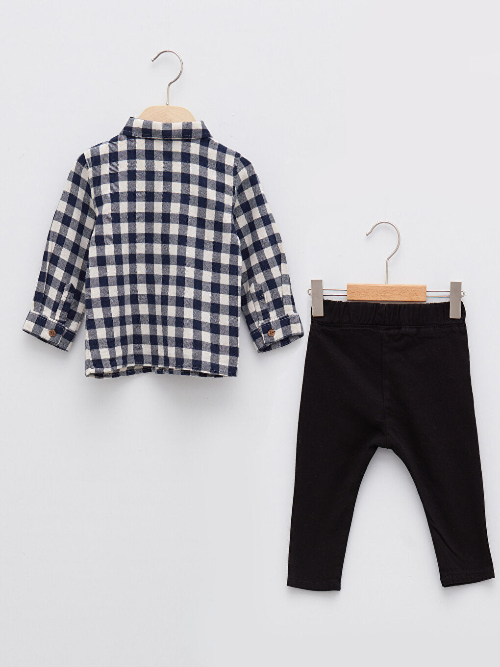 Long Sleeve Gabardine Baby Boy 3 Piece Set