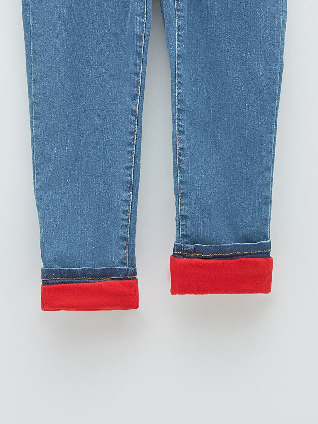 Skinny Fit Boy's Jean Trousers with Elastic Waist