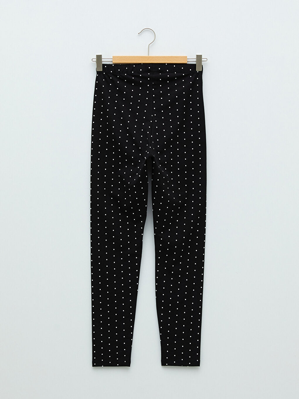 Polka Dot Women's Leggings with Elastic Waist