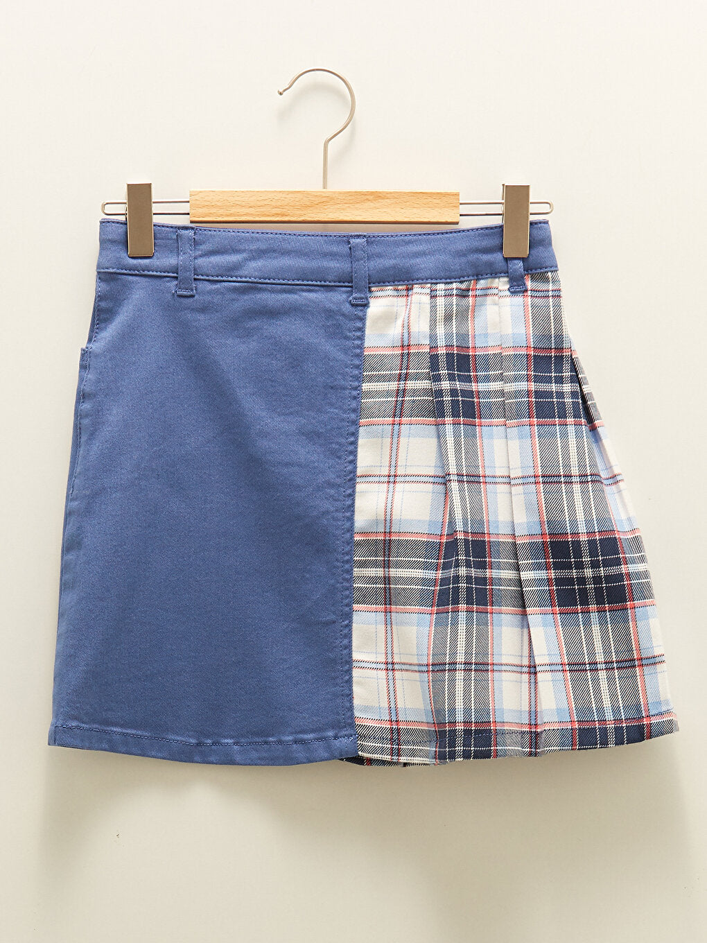 Plaid Patterned Girl's Skirt