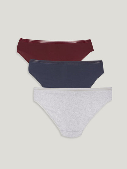 Plain Bikini Panties 3 Pack