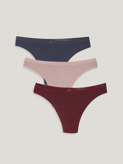 Plain Brazilian Panties 3 Pack