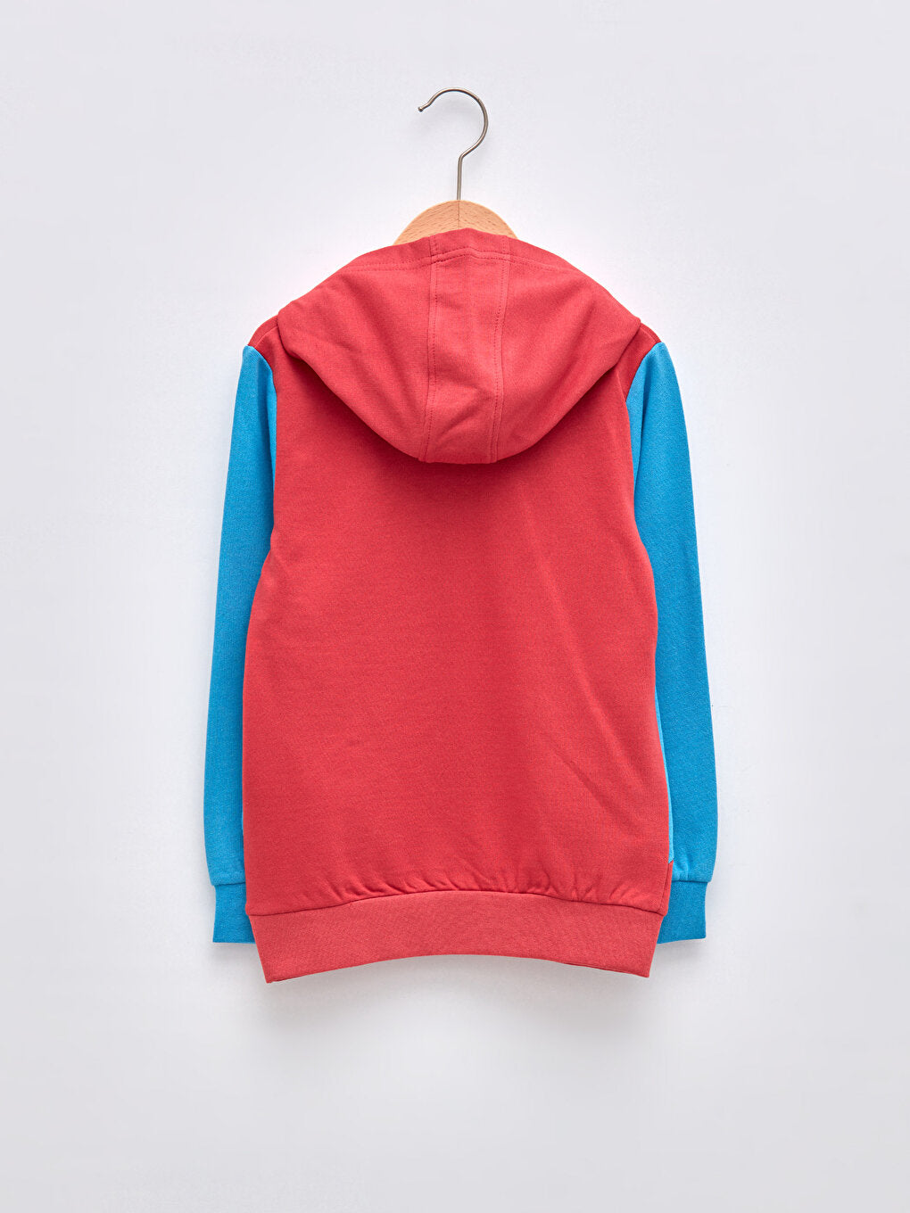 Hooded Printed Long Sleeve Boy's Sweatshirt