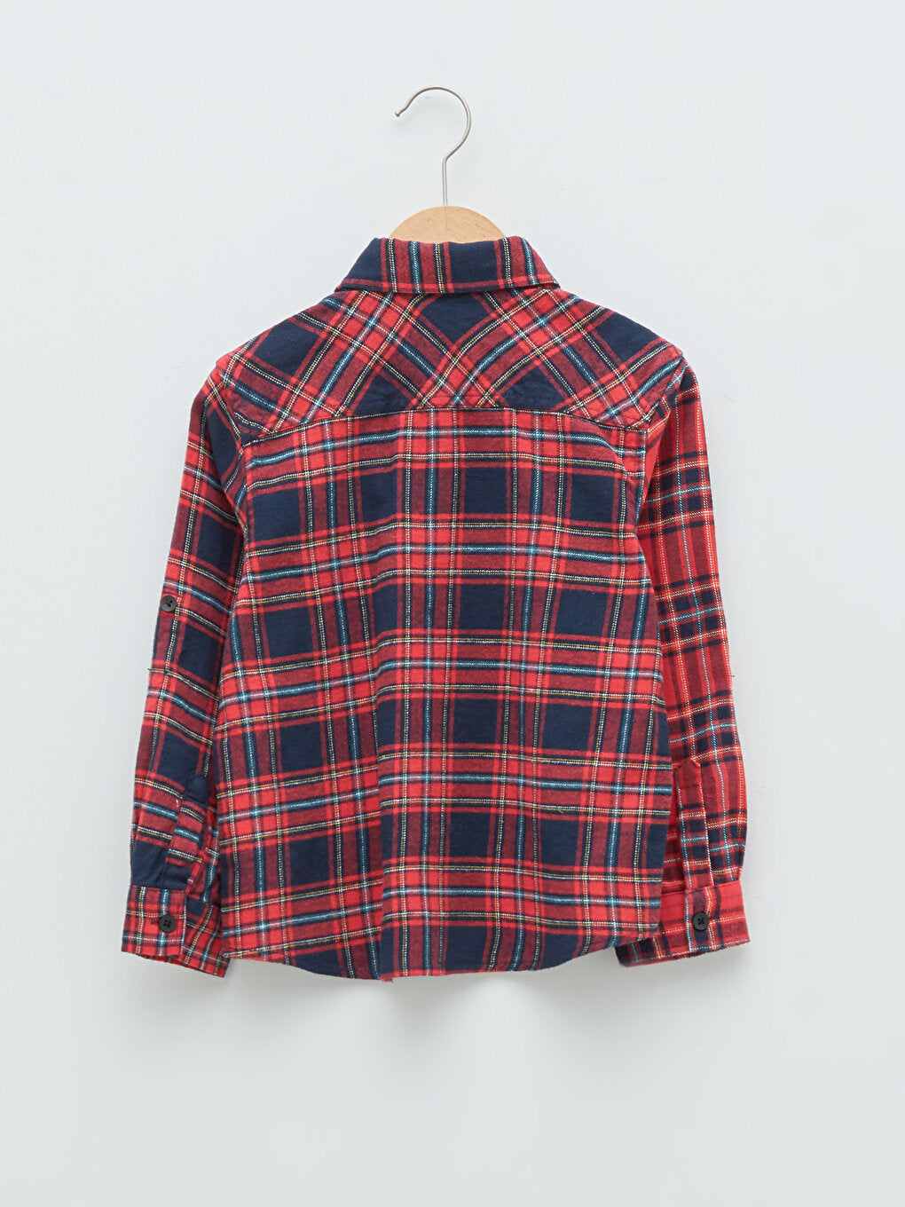 Plaid Long Sleeve Boy's Lumberjack Shirt