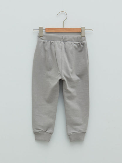 Basic Baby Boy Jogger Sweatpants with Elastic Waist