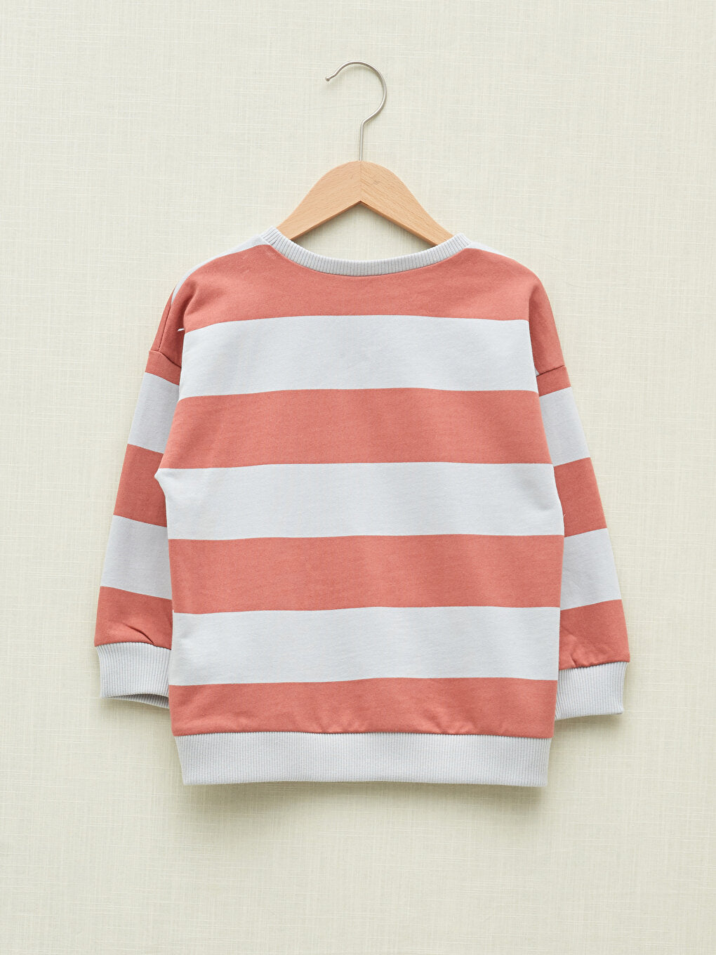 Crew Neck Long Sleeve Printed Baby Boy Sweatshirt