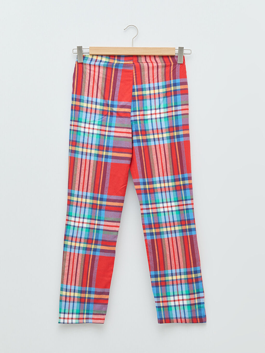 Plaid Women's Pajama Bottom with Elastic Waist