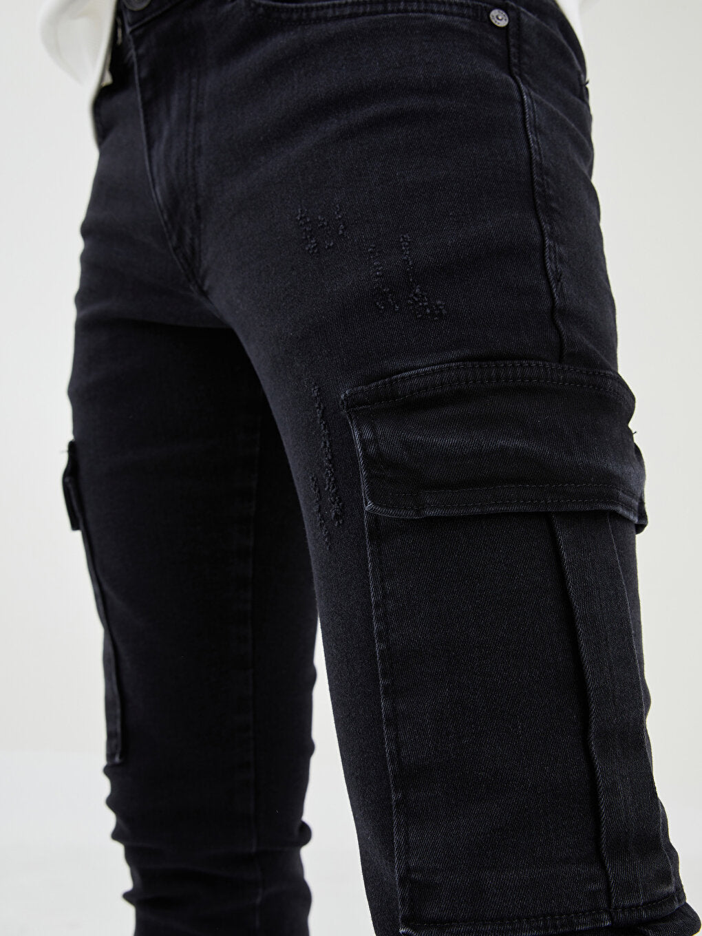 Jogger Fit Cargo Men's Jean Trousers