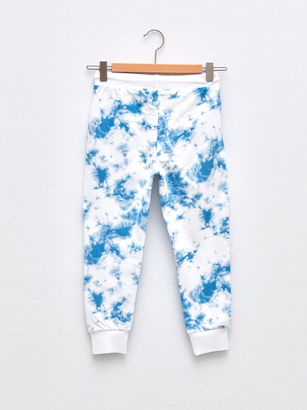 Elastic Waist Batik Patterned Boy's Jogger Sweatpants