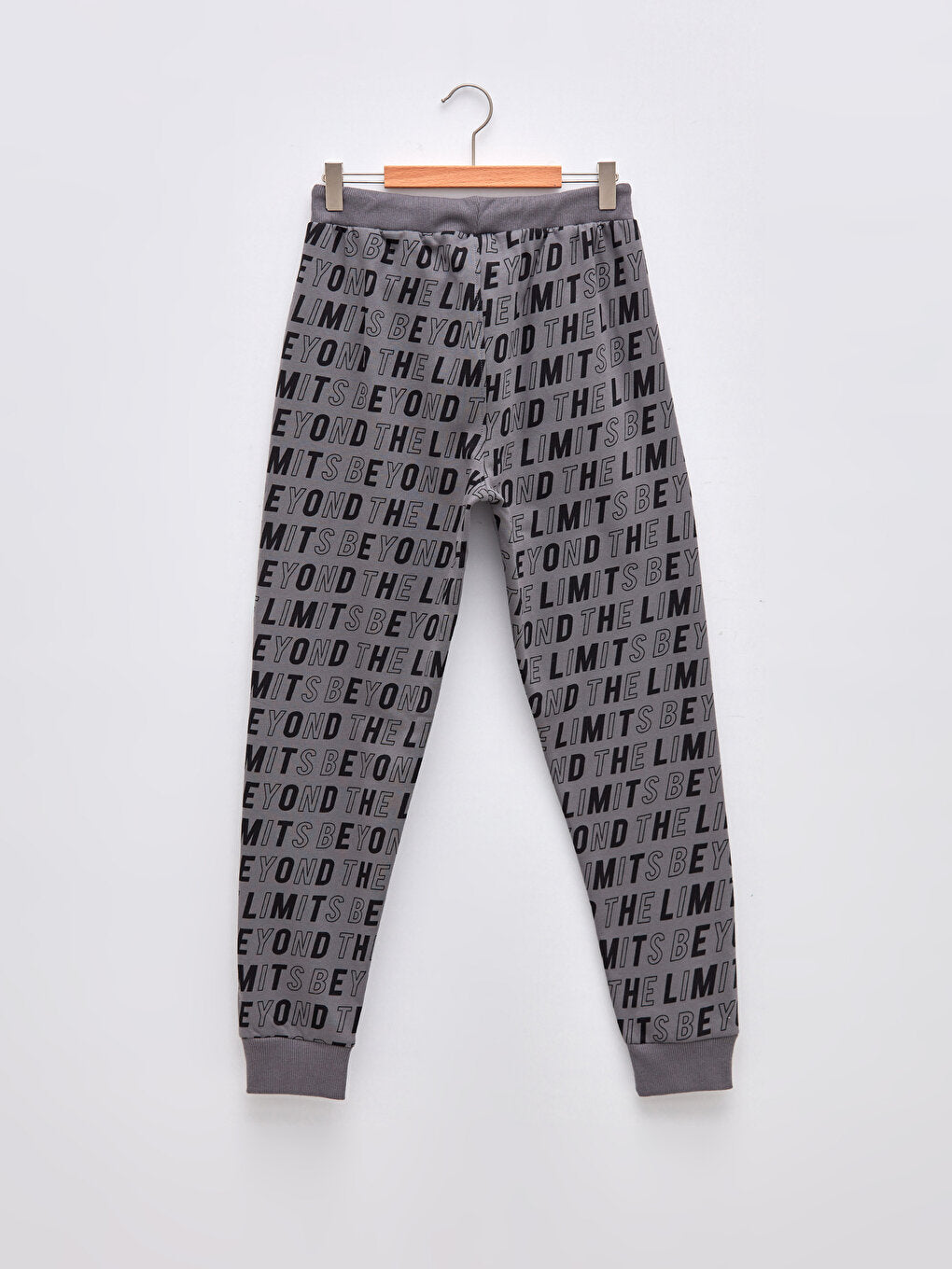 Printed Boys' Jogger Sweatpants with Elastic Waist